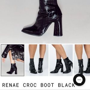 Black Princess Polly Boots